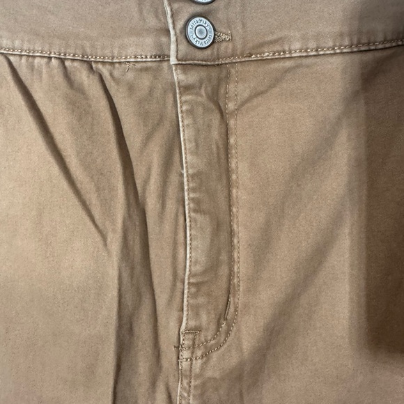 Terra & Sky Women's Brown Cargo Jeans - Picture 4 of 7